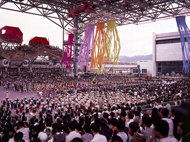 Closing ceremony of Osaka's Expo '70