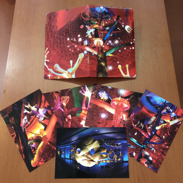Set of 5 Postcards Exclusive to the Tower of the Sun Museum Shop